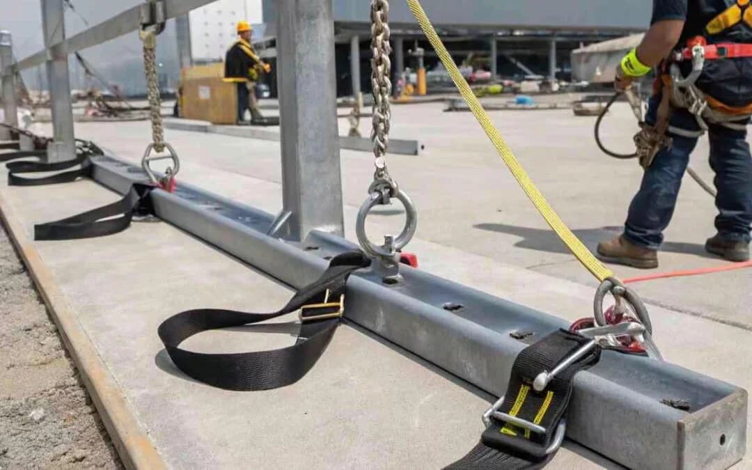 Sistema de anclaje y línea de vida certificado instalado por Iron Tower en edificio argentino